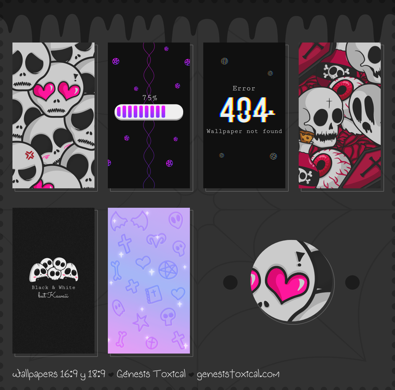 Wallpapers de calaveras