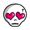 Calavera Emoticon PNG