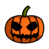 Calavera de Halloween Animada PNG
