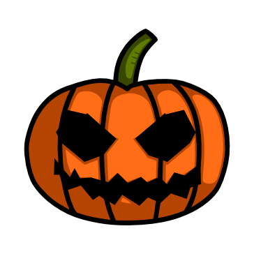 Calabaza de Halloween Animada | Vector PNG ⋆ Génesis Toxical