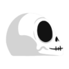 Calavera Animada Vector png icono ilustración Calavera Animada Vector