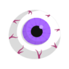 Ojos Halloween Ilustración